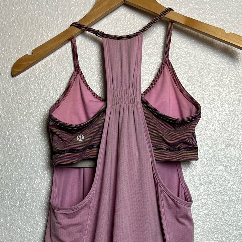 Lululemon Tuck Me In Tank Vintage Pink Size 4 - Picture 4 of 8